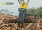 72 Inci Heavy Duty Excavator Log Grapple 2000Lbs Kapasitas Pegangan Berat 500Lbs