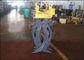Excavator Mini ZX60 Rotating Grapple Hydraulic Timber Grappling Attachment