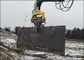 Rotating Motor Excavator Vibro Hammer Untuk Ekskavator 35-50 Ton ZX350 ZX400