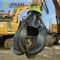 1000 Liter Hydraulic Rotating Peel Grapple Untuk Mini Excavator