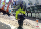Mesin Pengeboran Tiang Listrik Tenaga Besar Sheet Piling Driver Vibratory Hammer Di Excavator
