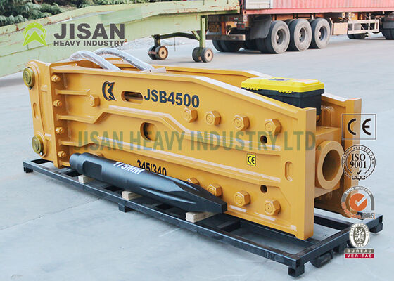 Excavator tahan lama Rock Breaker impact hammer dibangun untuk pertambangan quarrying konstruksi dan aplikasi teknik sipil berat