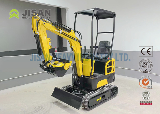 Mini Digger Bagger Hydraulic Crawler Excavator 1ton 1.5ton 2ton Dengan Attachment