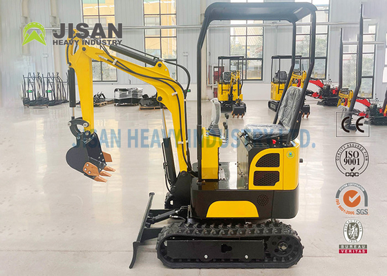 Mini Digger Bagger Hydraulic Crawler Excavator 1ton 1.5ton 2ton Dengan Attachment