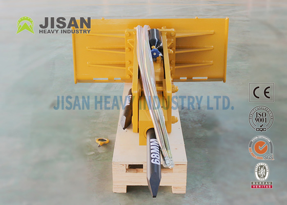 Mini Skid Steer Loader Hammer Dengan Trencher Backhoe Sweeper Auger