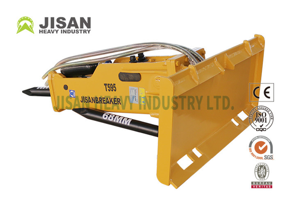 Mini Skid Steer Loader Hammer Dengan Trencher Backhoe Sweeper Auger