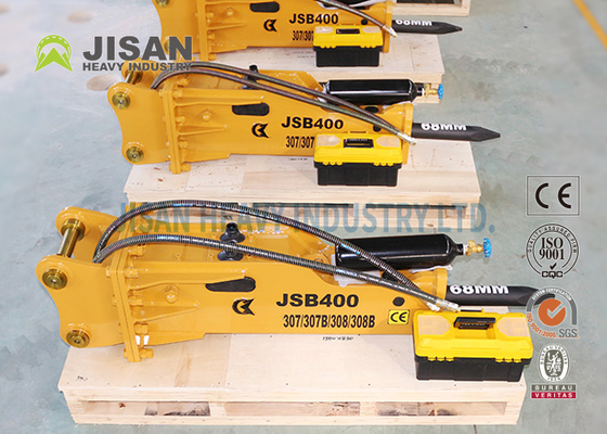 2ton Excavator Hydraulic Pile Breaker Dx55 Beton Sb40 Box Cutter Hammer Sspsc Untuk 304/305