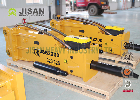 2ton Excavator Hydraulic Pile Breaker Dx55 Beton Sb40 Box Cutter Hammer Sspsc Untuk 304/305