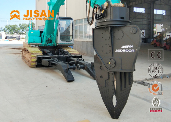 R210lc Excavator Memotong Mesin Geser, Gunting Penghancur Hidraulik