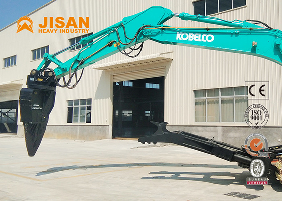 R210lc Excavator Memotong Mesin Geser, Gunting Penghancur Hidraulik