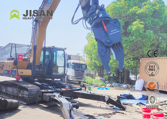 R210lc Excavator Memotong Mesin Geser, Gunting Penghancur Hidraulik