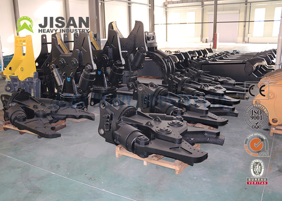 Gunting Logam Excavator Baja Karbon Panjang 800mm Untuk Pekerjaan Tugas Berat