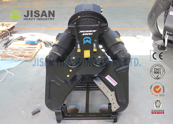 Steel Cut Excavator Metal Shears Alat Hidrolik Handy Double Cylinder Cutting Car