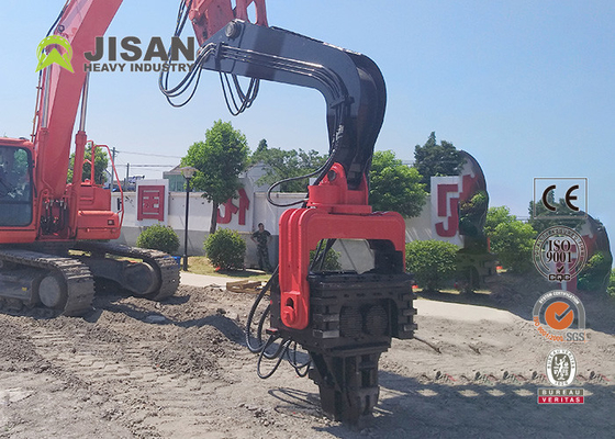 Pengemudi Pile Getar Excavator, Ce Sgs 20 Ton Pile Driver Hammer Oem Odm