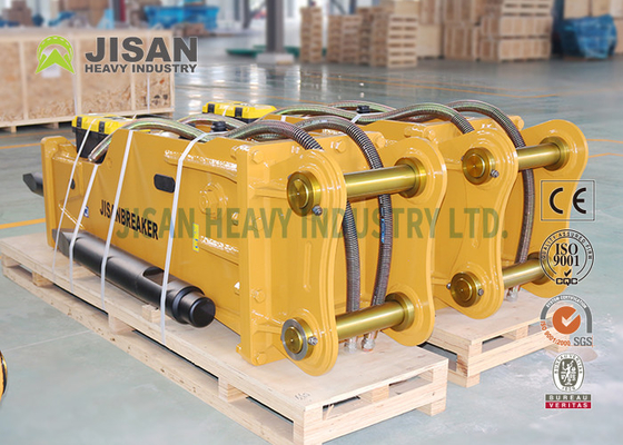 Heavy Duty 100-6200kg Excavator Pemecah Batu Lebar 1,2 Meter