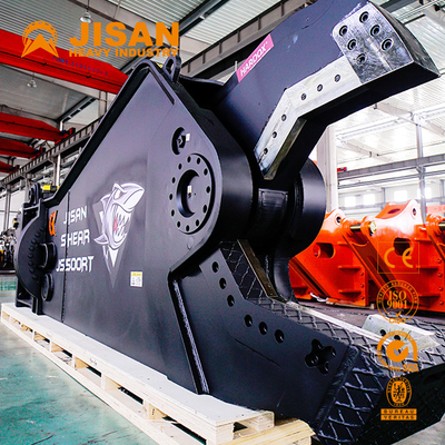 50 Ton Excavator Hidrolik Geser Beton Untuk Penghancur Struktur Baja Excavator