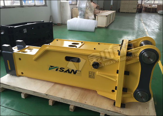 140mm Pahat Hydraulic Rock Breaker Silence Type Untuk Ekskavator  PC220