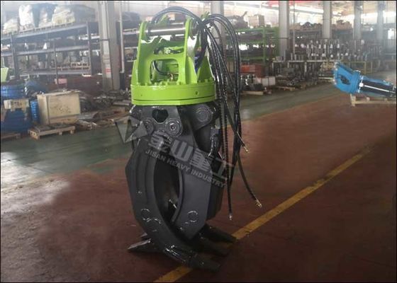 Log Log Tipe Flat Grapple Fit  Excavator PC120 PC130 PC160