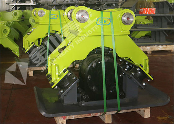Excavator Compactor Attachment Motor Hidrolik 900Kg Untuk Pemantauan Trench