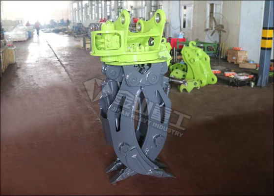 Rem Motor Hydraulic Log Grapple,  PC60 Log Grab Untuk Excavator