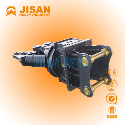 Excavator Double Cylinder Steel Hydraulic Mutli Nose Shear Jaw Untuk Memotong Logam Crusher Perkuat Beton