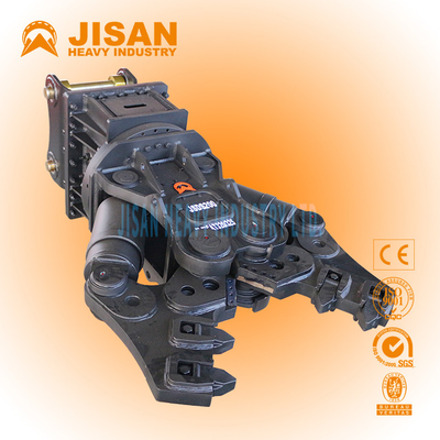 Excavator Double Cylinder Steel Hydraulic Mutli Nose Shear Jaw Untuk Memotong Logam Crusher Perkuat Beton