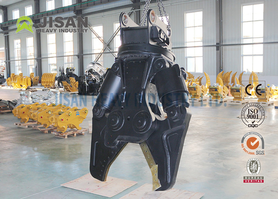 Excavator Hydraulic Shear Jaw Pc200-7 Excavator Demolition Shears Vevor Double Cylinder Hydraulic Scrap Metal Shear Tool Alat penghancur logam