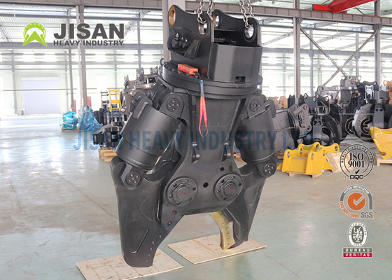 Excavator Hydraulic Shear Jaw Pc200-7 Excavator Demolition Shears Vevor Double Cylinder Hydraulic Scrap Metal Shear Tool Alat penghancur logam