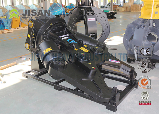 Excavator Hydraulic Shear Jaw Pc200-7 Excavator Demolition Shears Vevor Double Cylinder Hydraulic Scrap Metal Shear Tool Alat penghancur logam