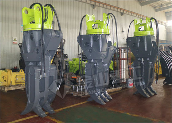 PC200 PC210 Pelat Baja Excavator Rock Grab