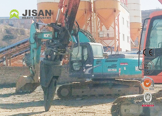 Jisan Excavator Demolition Hardox Steel Shears Benteng Scrap Shears Untuk Dijual Mobil Pemecah Mesin