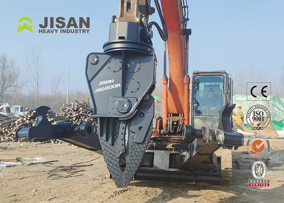 Pc310lc-5 Hydraulic Steel Shear Excavator Demolition Shear Excavator Untuk Dijual Rotating Scrap Shears Mobil E