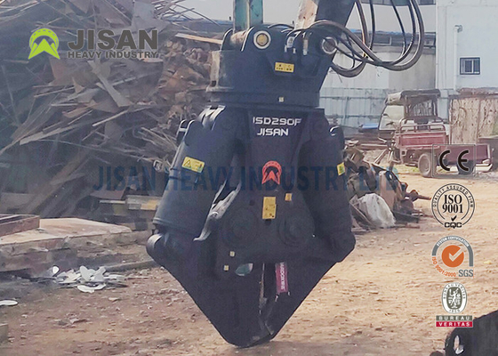 JSD280F Mesin Penggali Gunting Logam Pengaturan Kepala Sederhana untuk Efisiensi Maksimal dalam Daur Ulang Bahan Beton