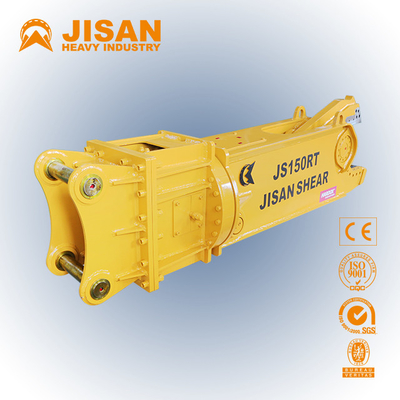 Cepat dan Mudah Penggantian Bilah Penghancur Bahan Pemotongan Dan Pemulihan Dengan Teyun Tycs450rt Hydraulic Shear Untuk Excavator