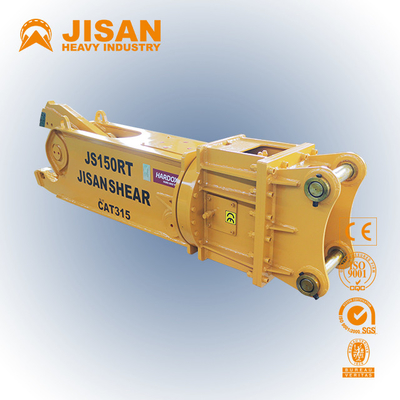 Cepat dan Mudah Penggantian Bilah Penghancur Bahan Pemotongan Dan Pemulihan Dengan Teyun Tycs450rt Hydraulic Shear Untuk Excavator