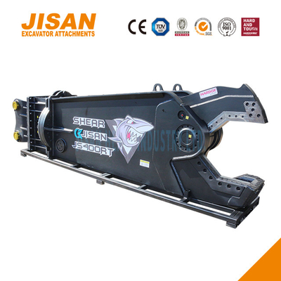 Gunting Logam Ekskavator JS400RT Didesain untuk Efisiensi dan Kekuatan Maksimal, Rotasi 360 Derajat, Katup Kecepatan, dan Gaya Potong 800T