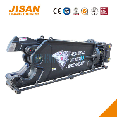 Gunting Logam Ekskavator JS400RT Didesain untuk Efisiensi dan Kekuatan Maksimal, Rotasi 360 Derajat, Katup Kecepatan, dan Gaya Potong 800T