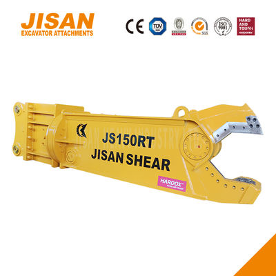 Gunting Logam Ekskavator Bertenaga Rotasi 360 Derajat Gaya Potong 800T Katup Kecepatan Baja Tahan Aus Efisiensi Maksimum