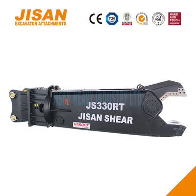 Penggali pisau gunting logam 360 derajat rotasi dan peningkatan ukuran silinder untuk efisiensi maksimum