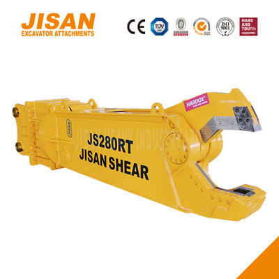 Penggali pisau gunting logam 360 derajat rotasi dan peningkatan ukuran silinder untuk efisiensi maksimum