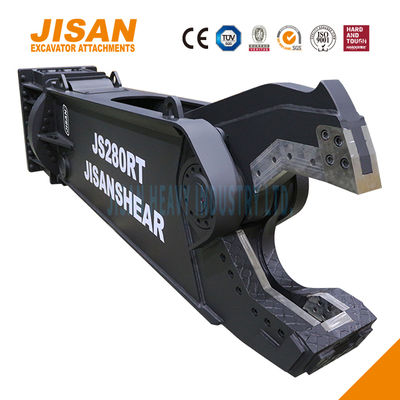 Penggali pisau gunting logam 360 derajat rotasi dan peningkatan ukuran silinder untuk efisiensi maksimum