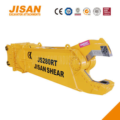 Penggali pisau gunting logam 360 derajat rotasi dan peningkatan ukuran silinder untuk efisiensi maksimum