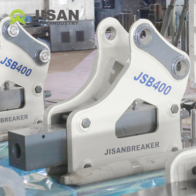 Pemecah Palu Beton Batu Senyap Kotak Samping Hidrolik 68mm Terbaik untuk Mini Excavator Skid Steer Backhoe Loader untuk Pemindahan Tanah Backhoe Jcb-3cx 3dx