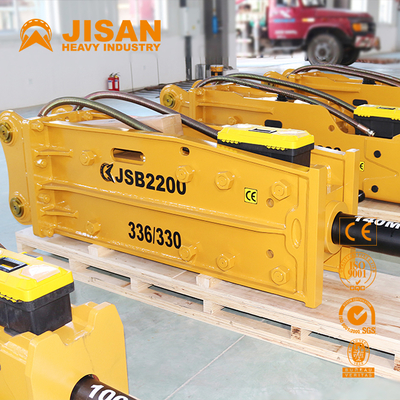 Box Silent Type Rock Breaker untuk 11-16 ton Excavator