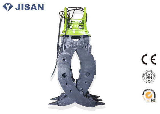 CE Certified Excavator Rotating Grapple 160-180 Kg / cm2 Tekanan Minyak untuk