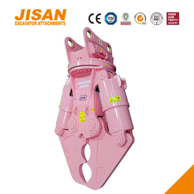 Gunting logam penggali tahan lama yang dirancang untuk penggali 3 sampai 40 ton dengan pembukaan rahang yang luas dan waktu siklus cepat untuk pemotongan logam