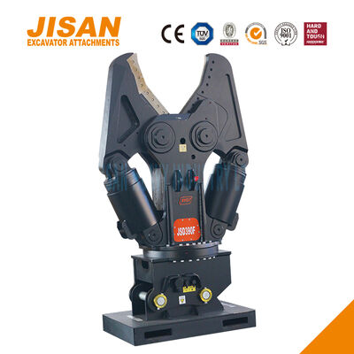 Gunting logam penggali tahan lama yang dirancang untuk penggali 3 sampai 40 ton dengan pembukaan rahang yang luas dan waktu siklus cepat untuk pemotongan logam