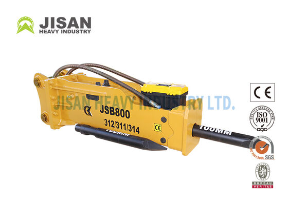 Excavator tahan lama Rock Breaker impact hammer dibangun untuk pertambangan quarrying konstruksi dan aplikasi teknik sipil berat