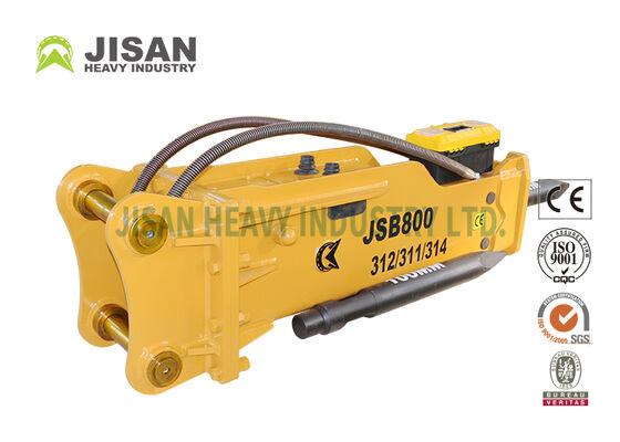Excavator tahan lama Rock Breaker impact hammer dibangun untuk pertambangan quarrying konstruksi dan aplikasi teknik sipil berat
