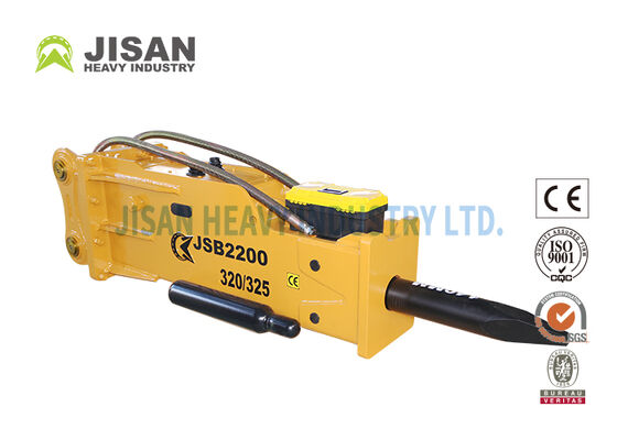 Excavator tahan lama Rock Breaker impact hammer dibangun untuk pertambangan quarrying konstruksi dan aplikasi teknik sipil berat